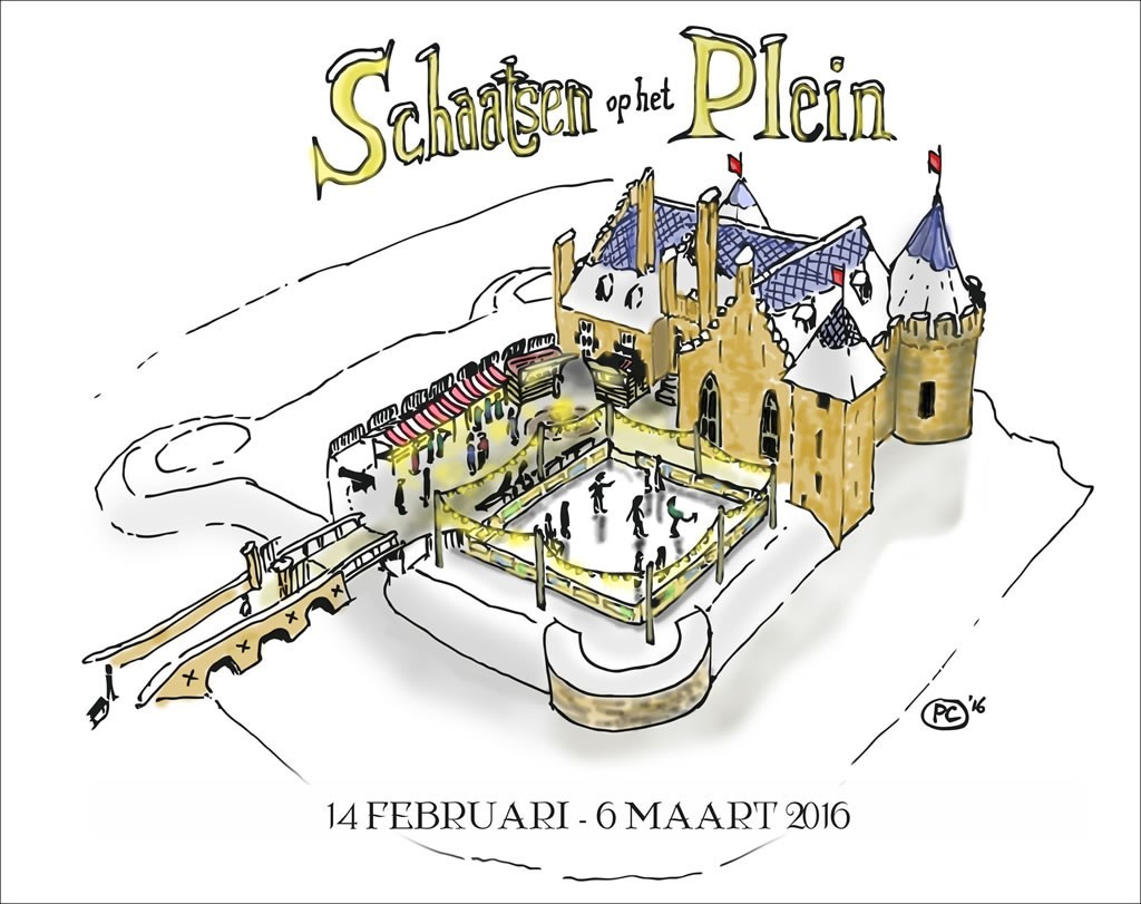 tekening-schaatsen-op-het-plein